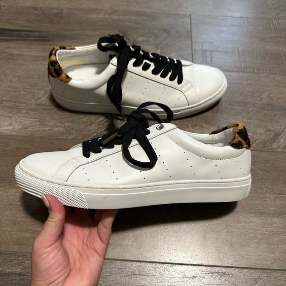 J. Crew Shoes - J.Crew Saturday Sneaker Leopard Calf Hair 9 NWOB